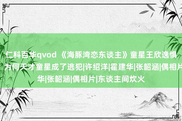 仁科百华qvod 《海豚湾恋东谈主》童星王欣逸惧罪逃窜被通缉：为何天才童星成了逃犯|许绍洋|霍建华|张韶涵|偶相片|东谈主间炊火